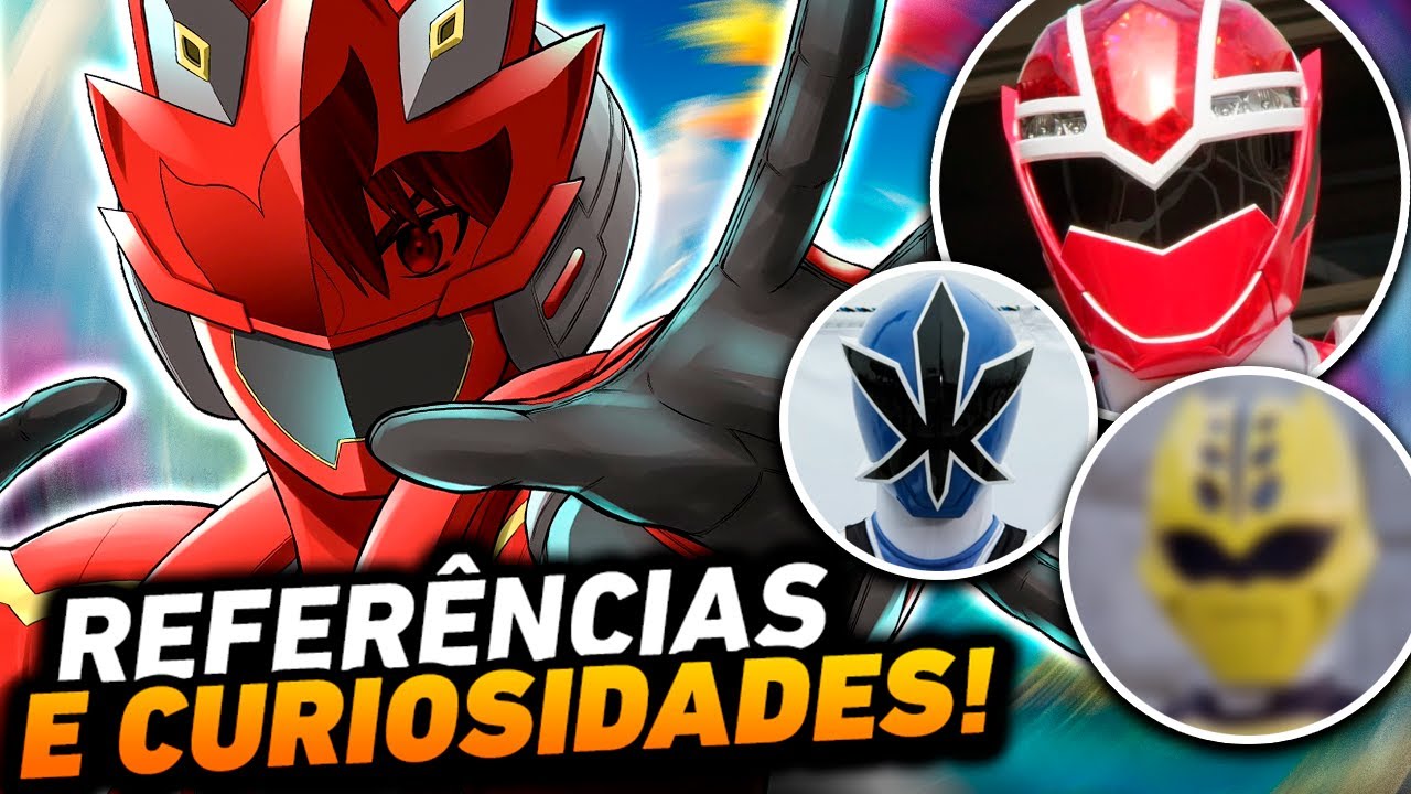 ANIME DO RANGER VERMELHO: REFERÊNCIAS E CURIOSIDADES
