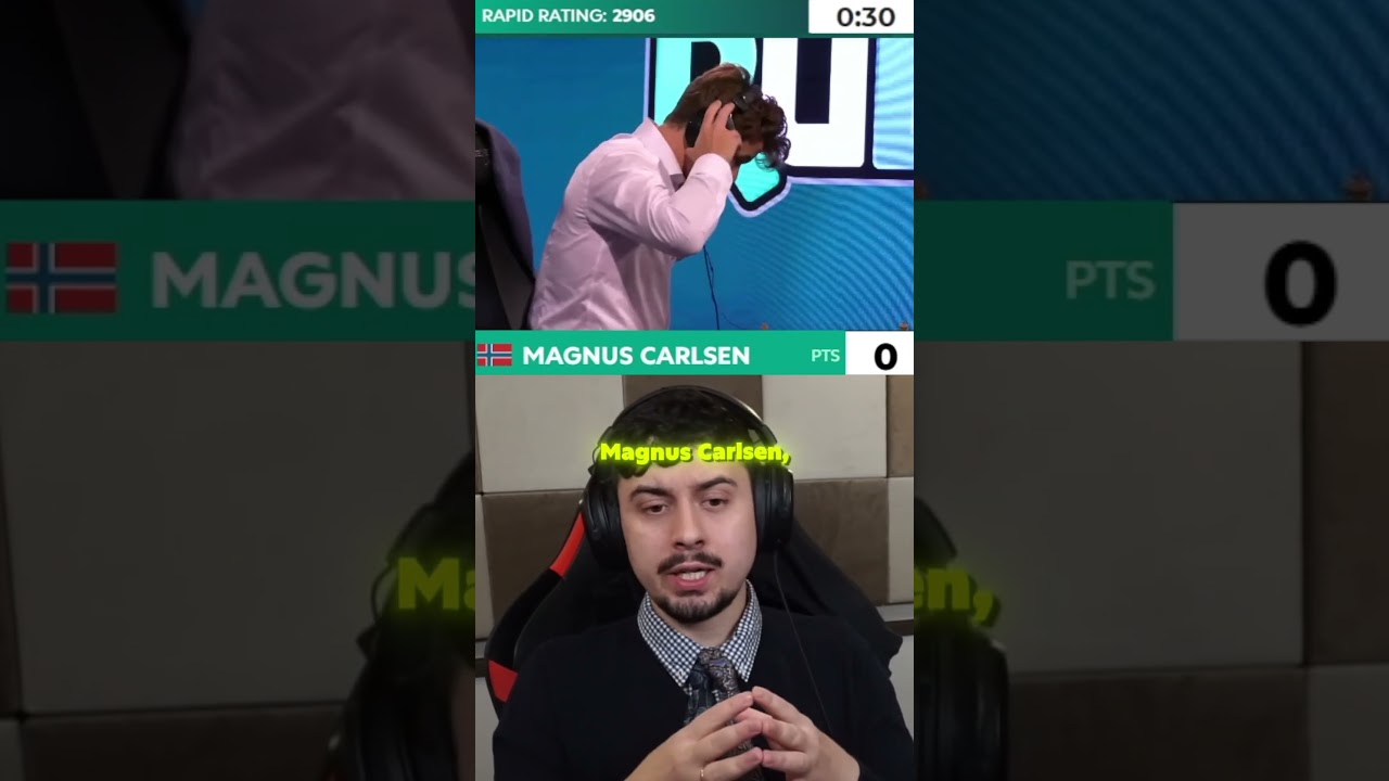 Poważny IM Dawid Czerw krytykuje GM Magnusa Carlsena.