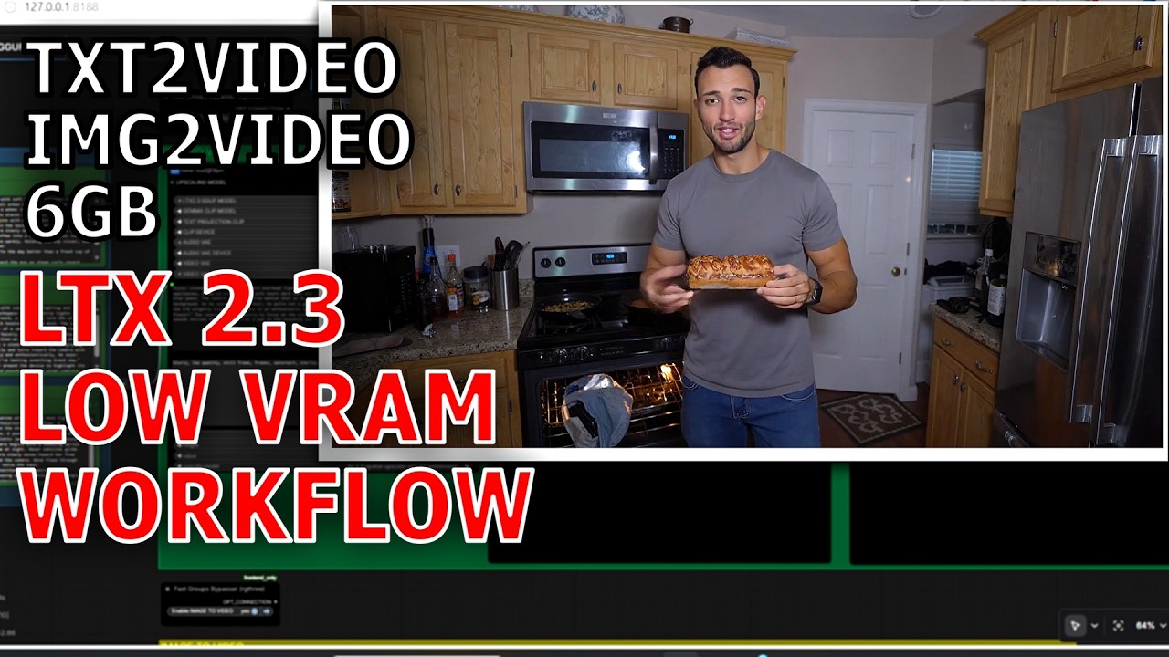 Учебное пособие по ComfyUI: модель LTX 2.3. Лучший генератор аудио-видеосигнала. #comfyui #comfyu...