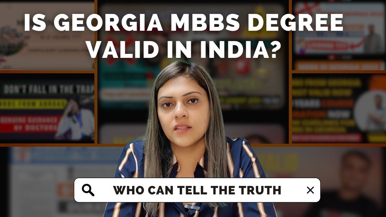 Is Georgia's MBBS Degree Valid in India or Not? Ilia State University