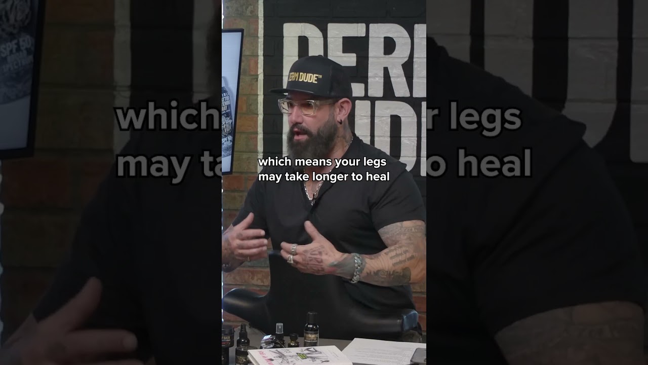 Are LEG tattoos more PAINFUL than ARM tattoos? #tattoo #tattooartist