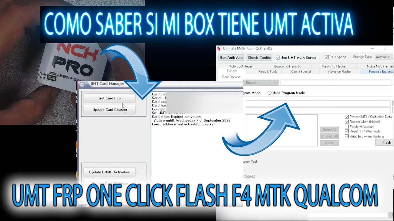 COMO ACTUALIZAR ACTIVAR UMT NCK o saber si esta activa en tu BOX DOUGLE FULL EXPLICACION PASO A PASO