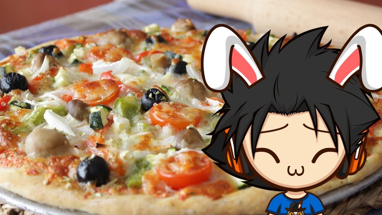 YA SE HACER PIZZAS VEGETARIANAS DELICIOSAS