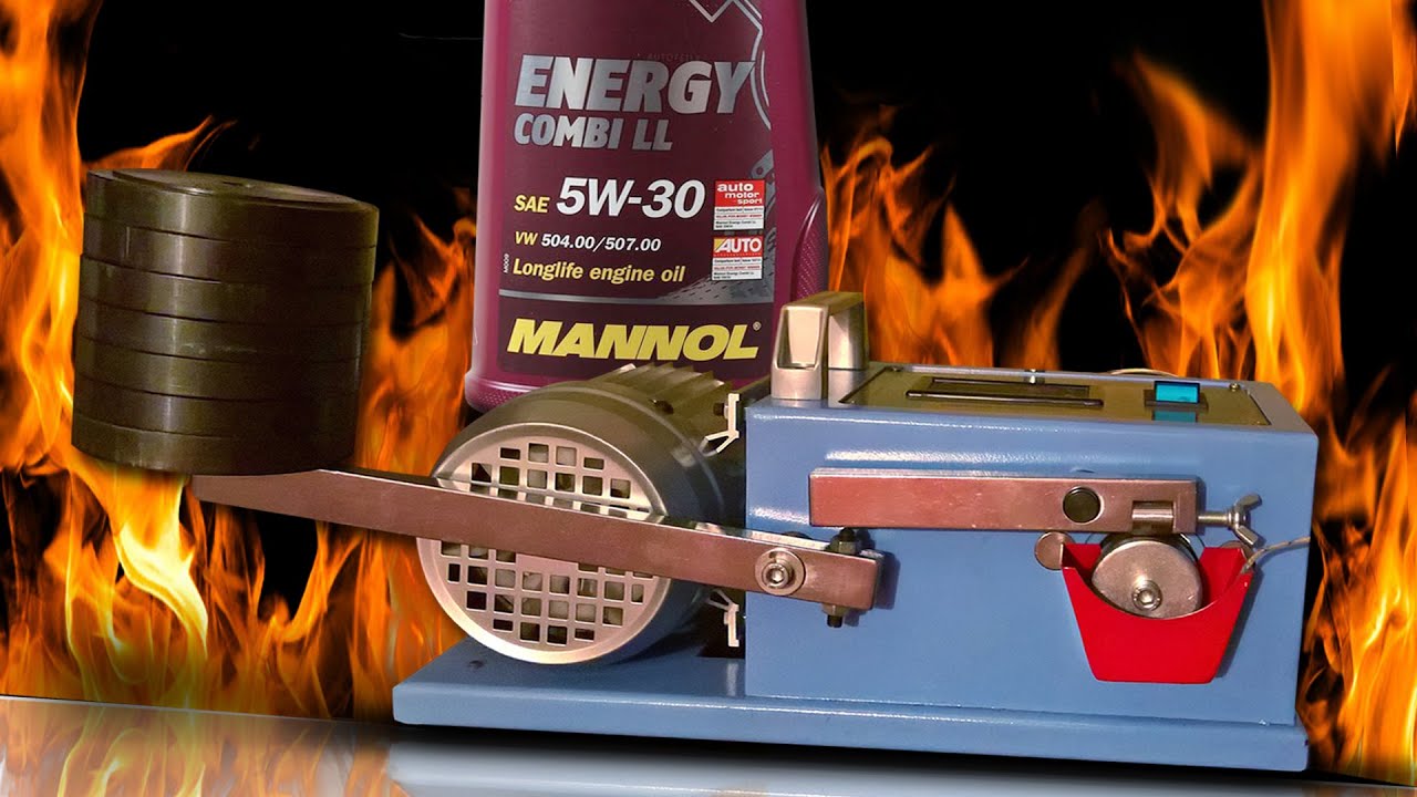 Mannol Energy Combi LL 5W30 Engine Oil Test 100°C Piotr Tester