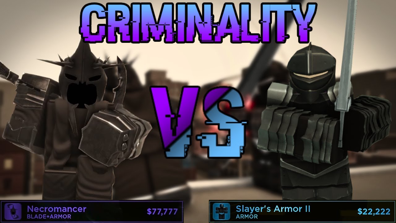 CRIMINALITY: Necromancer VS Slayer