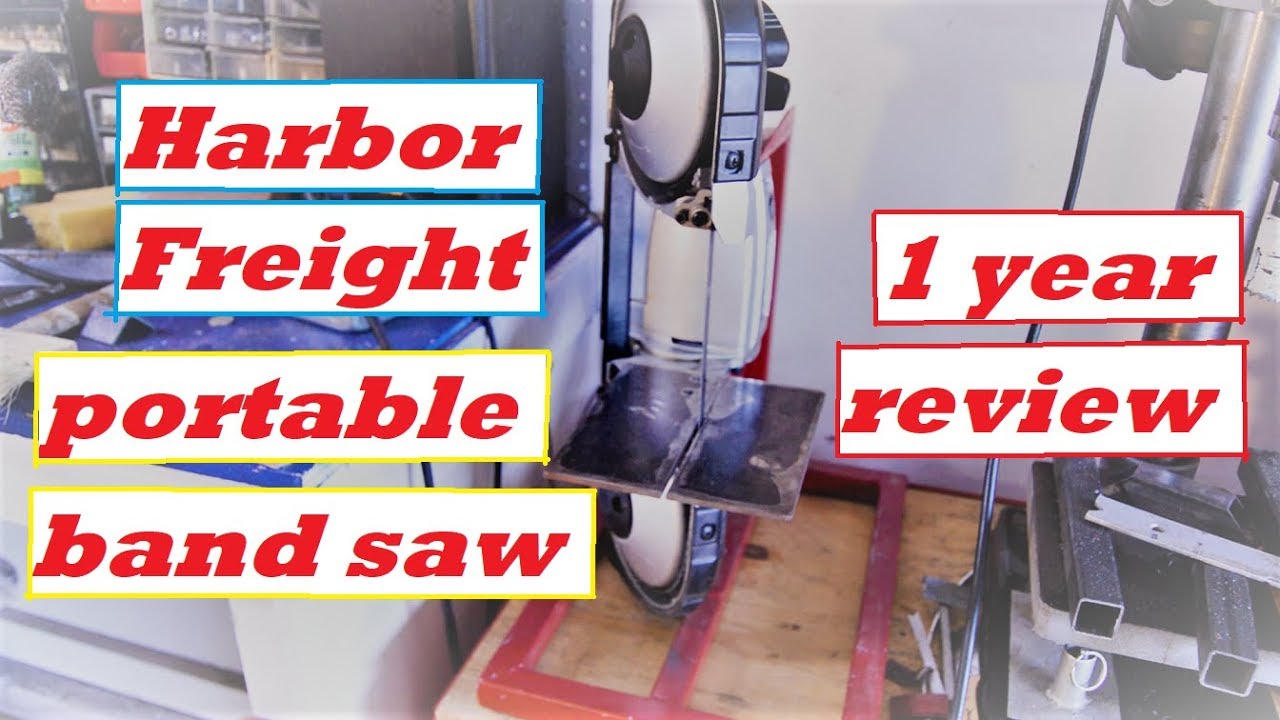 Harbor Freight portable band saw 1 year review