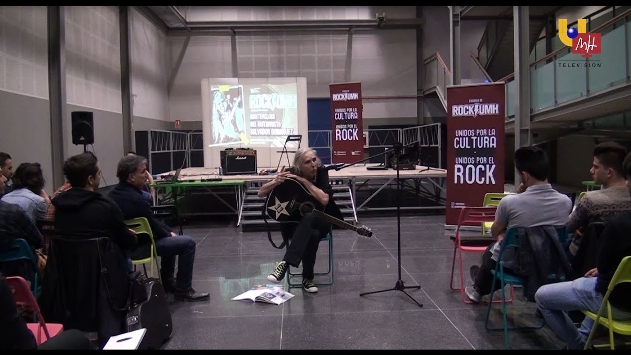 UMH TV - Masterclass del guitarrista Salvador Dom&iacute;nguez