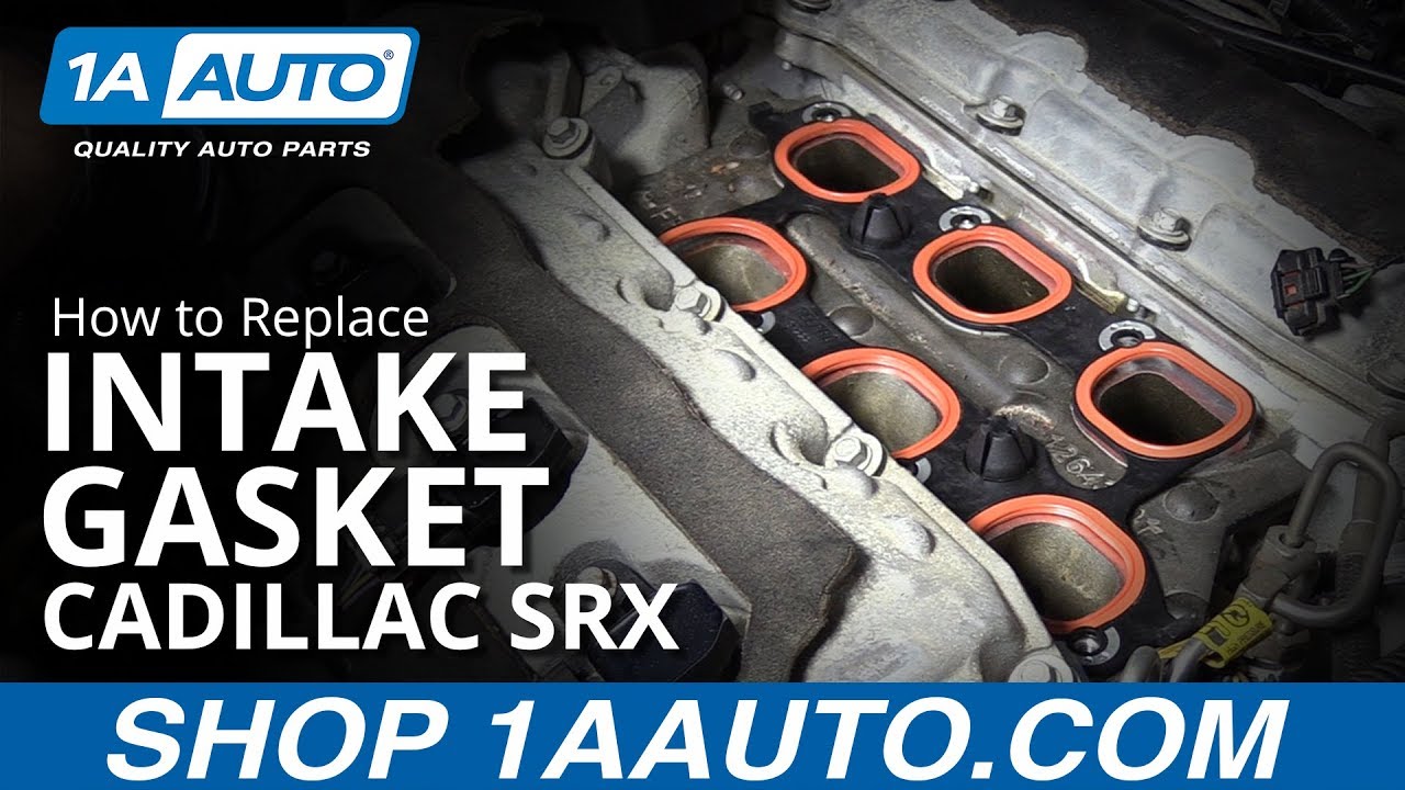 How to Replace Intake Gasket 10-16 Cadillac SRX
