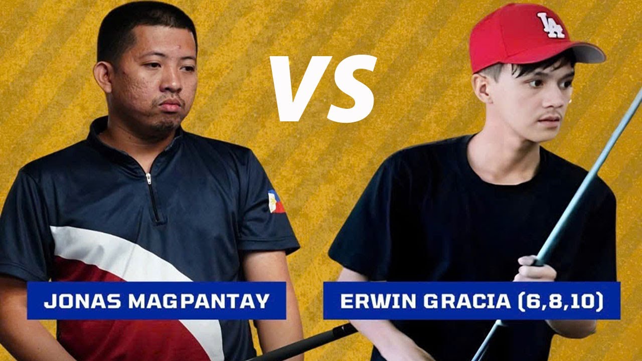 🔴LIVE | JONAS MAGPANTAY 🆚️ ERWIN GRACIA 6-8-10   | 10 BALLS | RACE 15