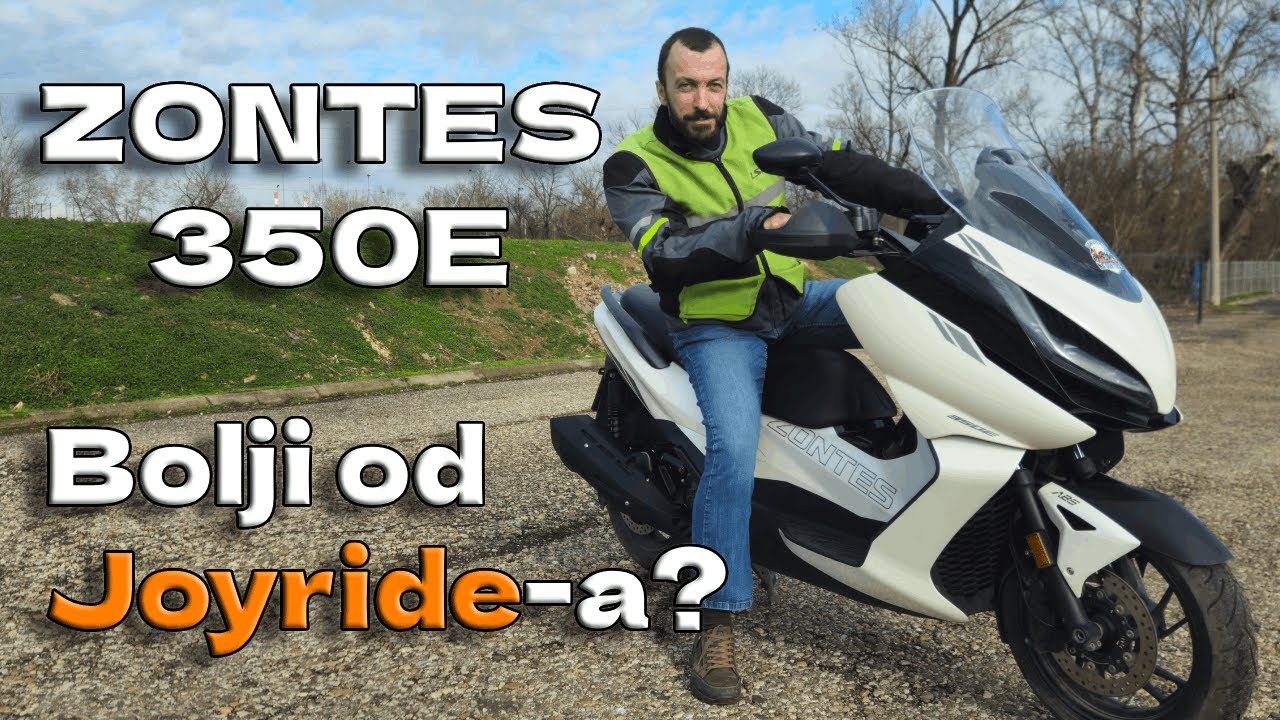 Recenzija skutera Zontes 350E | Zajednička vožnja sa Jovanom sa kanala 