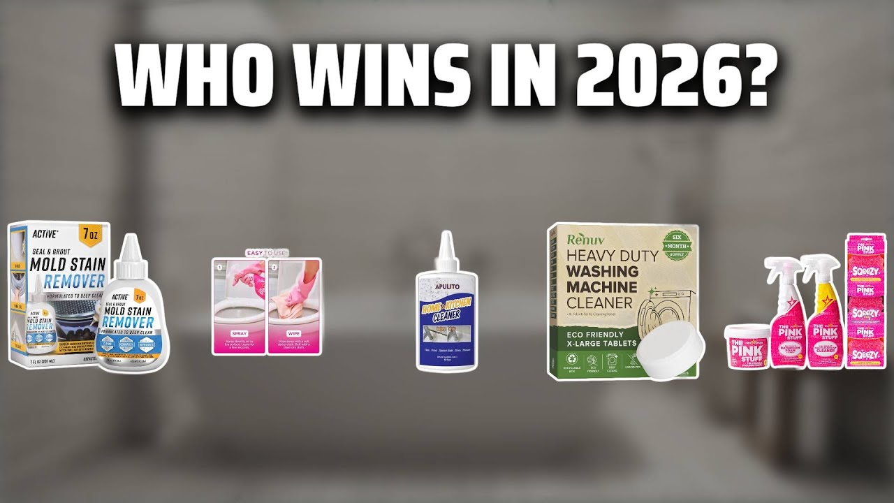 The Top 5 Best Mold Remover in 2026 - Must Watch Before Buying!