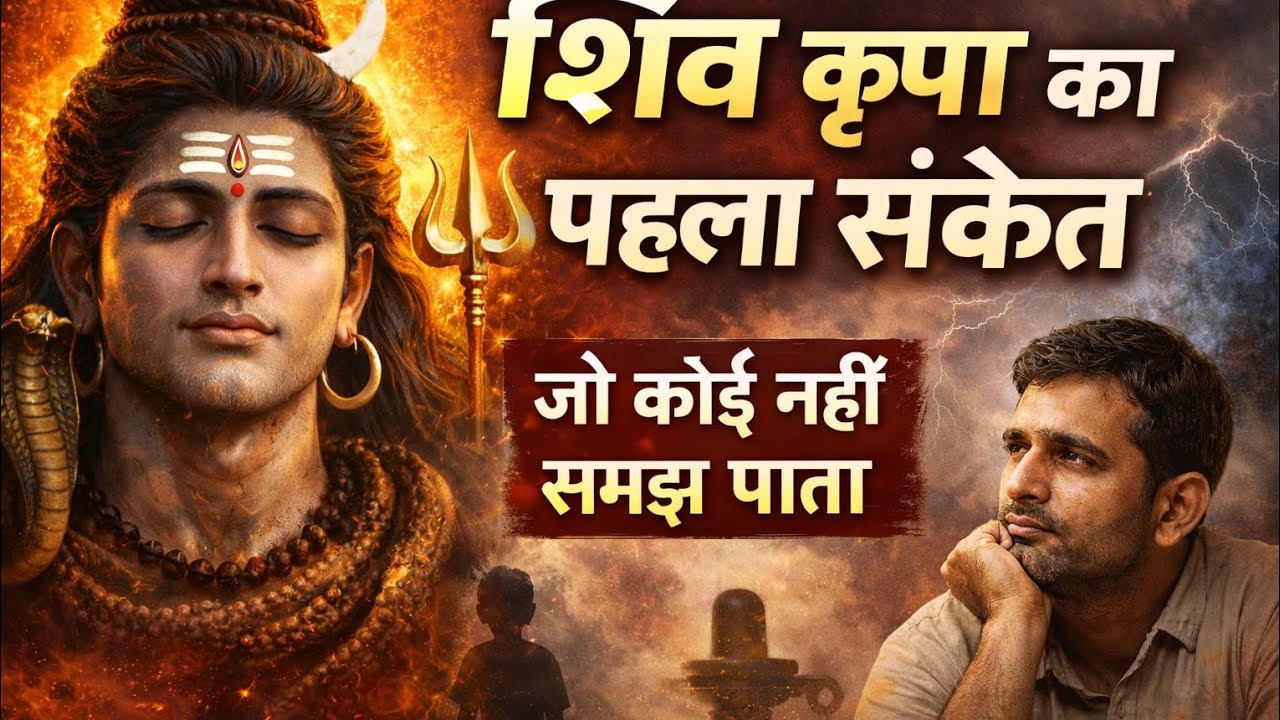 🔱 कृपा का पहला संकेत क्या है? शिवा कृपा गहरी होती है, तो जीवन बदल जाता है।#shivkrapa#shivbhakti