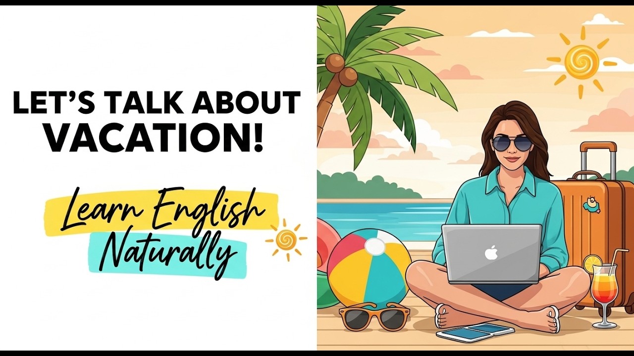 Learn English With Podcast | Summer & Vacation – Learn English with Real Conversations!