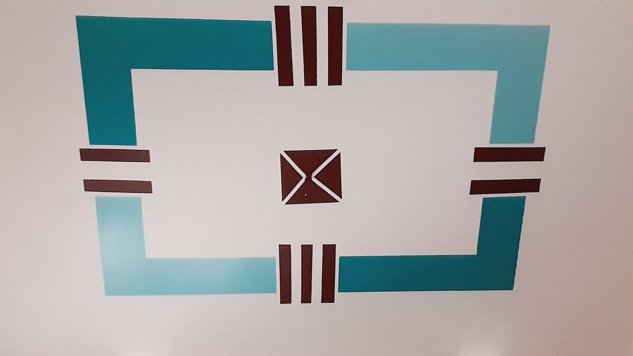 design ceiling new style 3D Painting#falsecelingcolorcombination #Tarak Home Painting