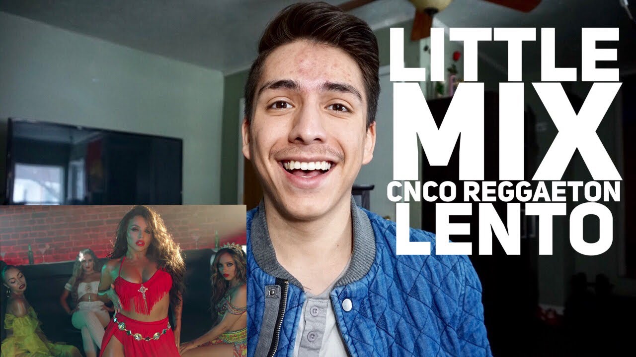 CNCO, Little Mix- Reggaeton Lento(Official Music Video)| Reaction