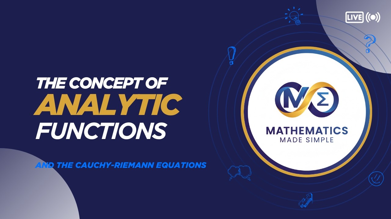 1.18 - ANALYTIC FUNCTIONS