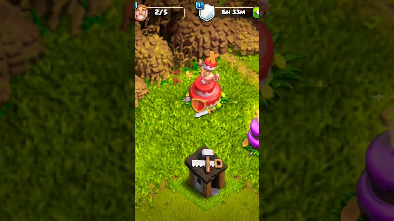 TH10 | 10th anniversary cake 🎂 |Clash of clans | Town Hall 10