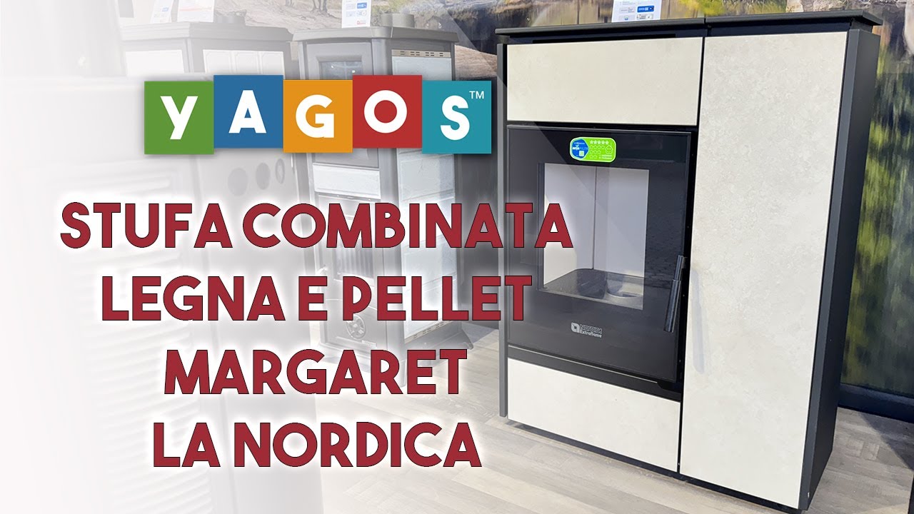 Margaret Stufa pellet legna La Nordica Extraflame panoramica
