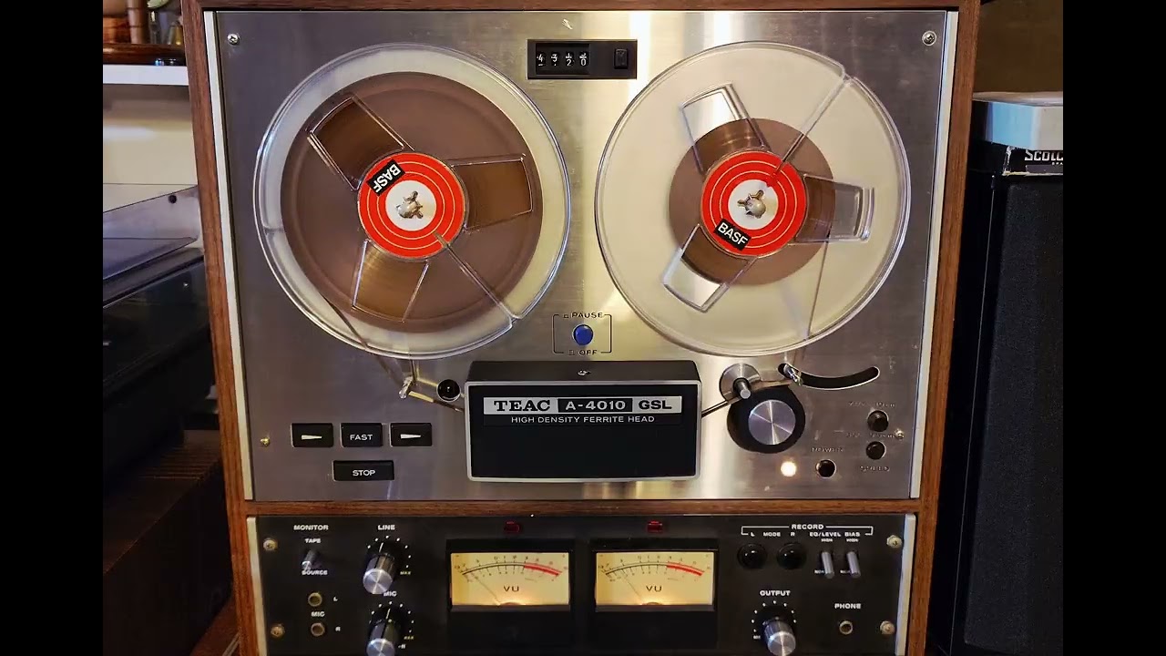 The Sheik Of Araby. Fats Waller. TEAC A-4010 GSL OPEN REEL TAPE DECK 
