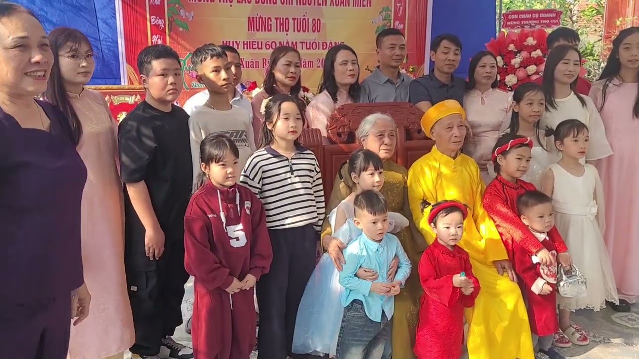 Mừng thọ cụ NGUYỄN XUÂN MIỄN  Tuổi 80