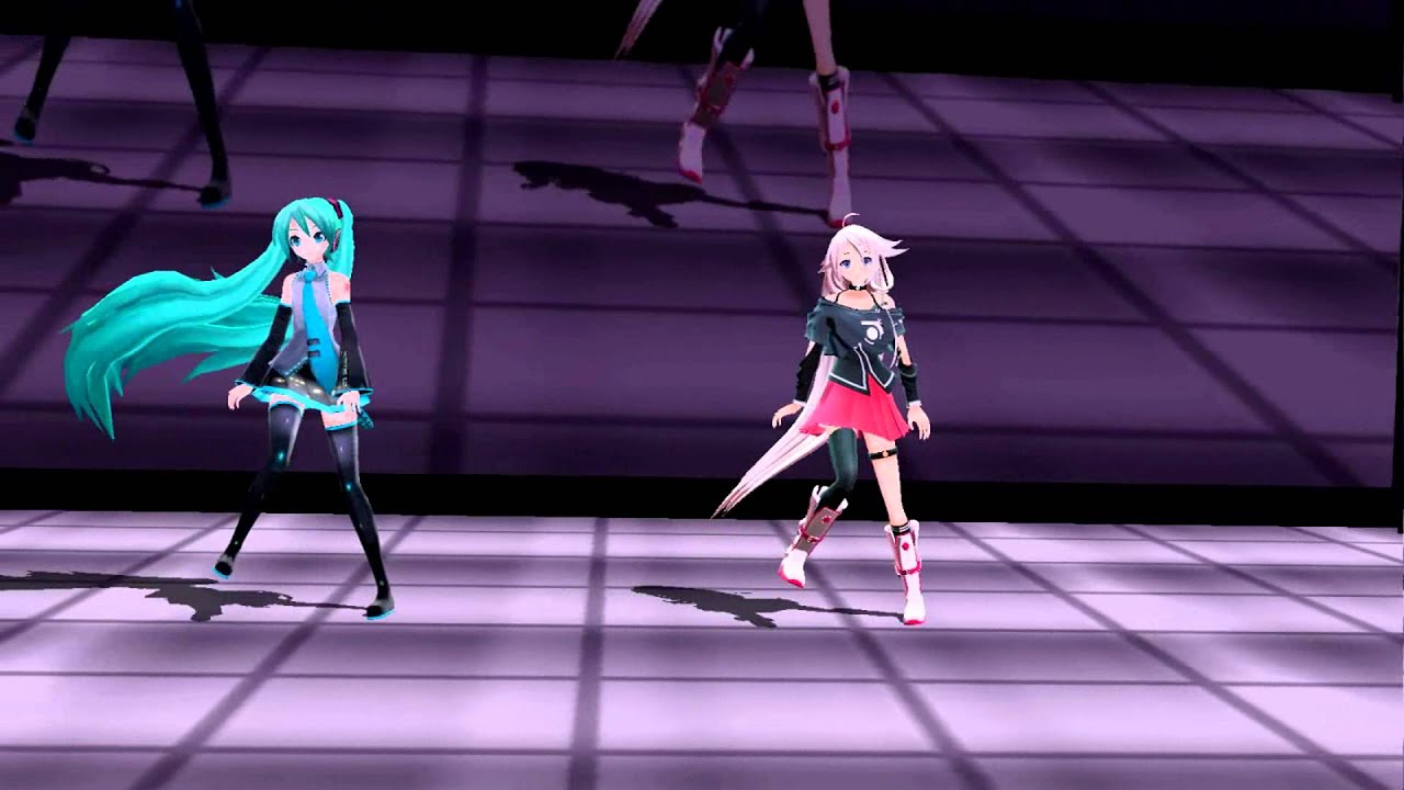 [MMD] Bad Apple Miku and IA