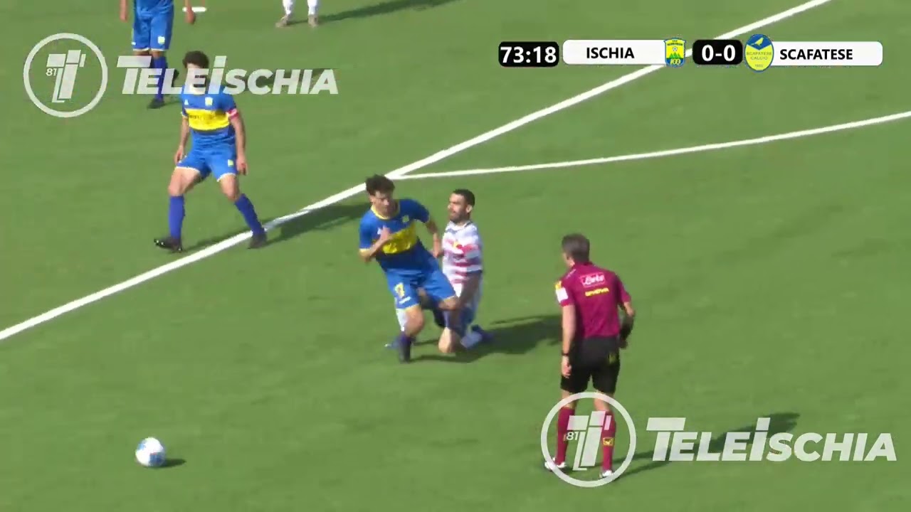 Serie D. Ischia-Scafatese: 0-2, la sintesi del match