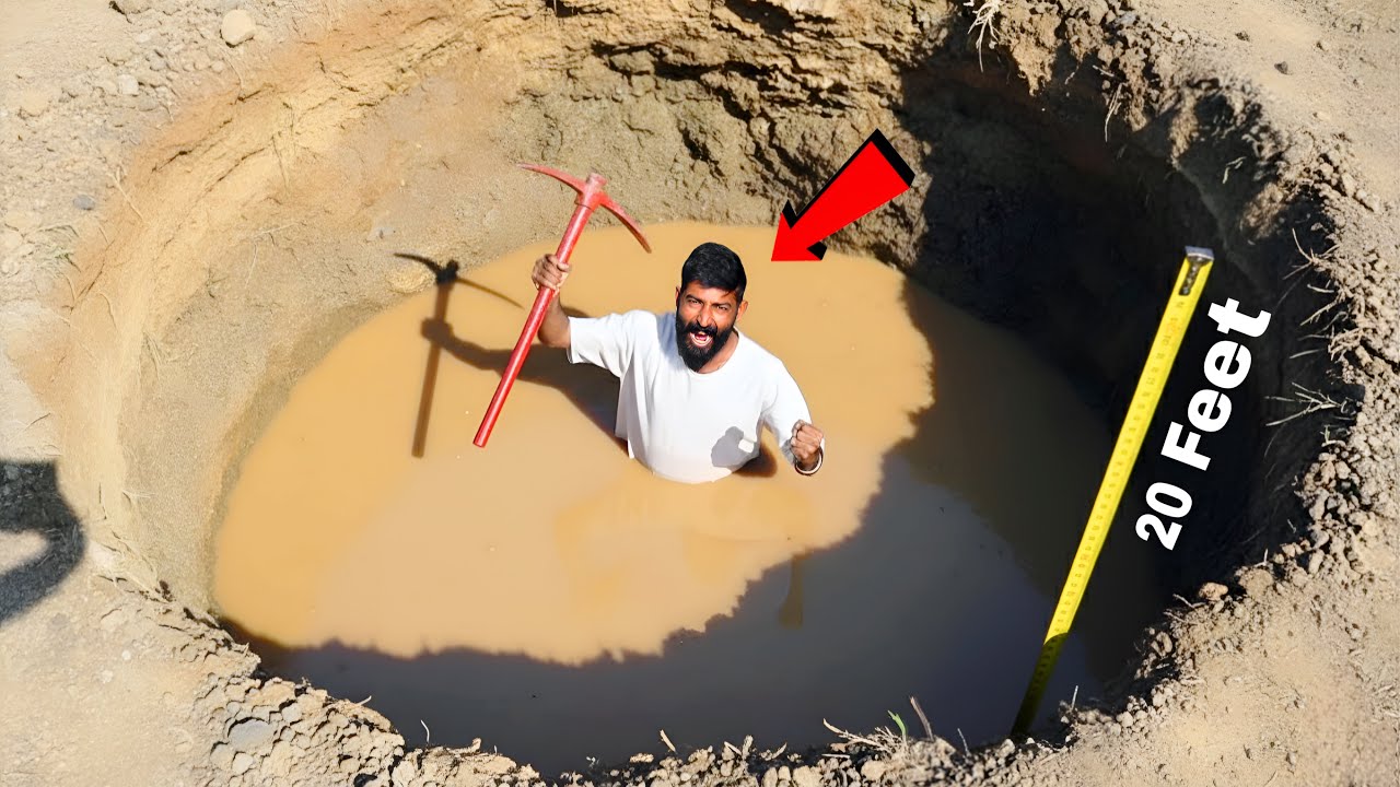I Dig Biggest Hole 🤯 ज़मीन से पानी निकल गया 🌊 *PART 2*