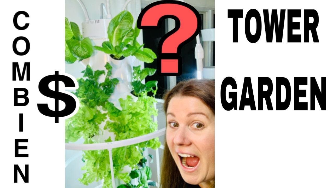 TOWER GARDEN - PRIX et RENTABILITÉ de la tour à jardin, combien ça coûte?