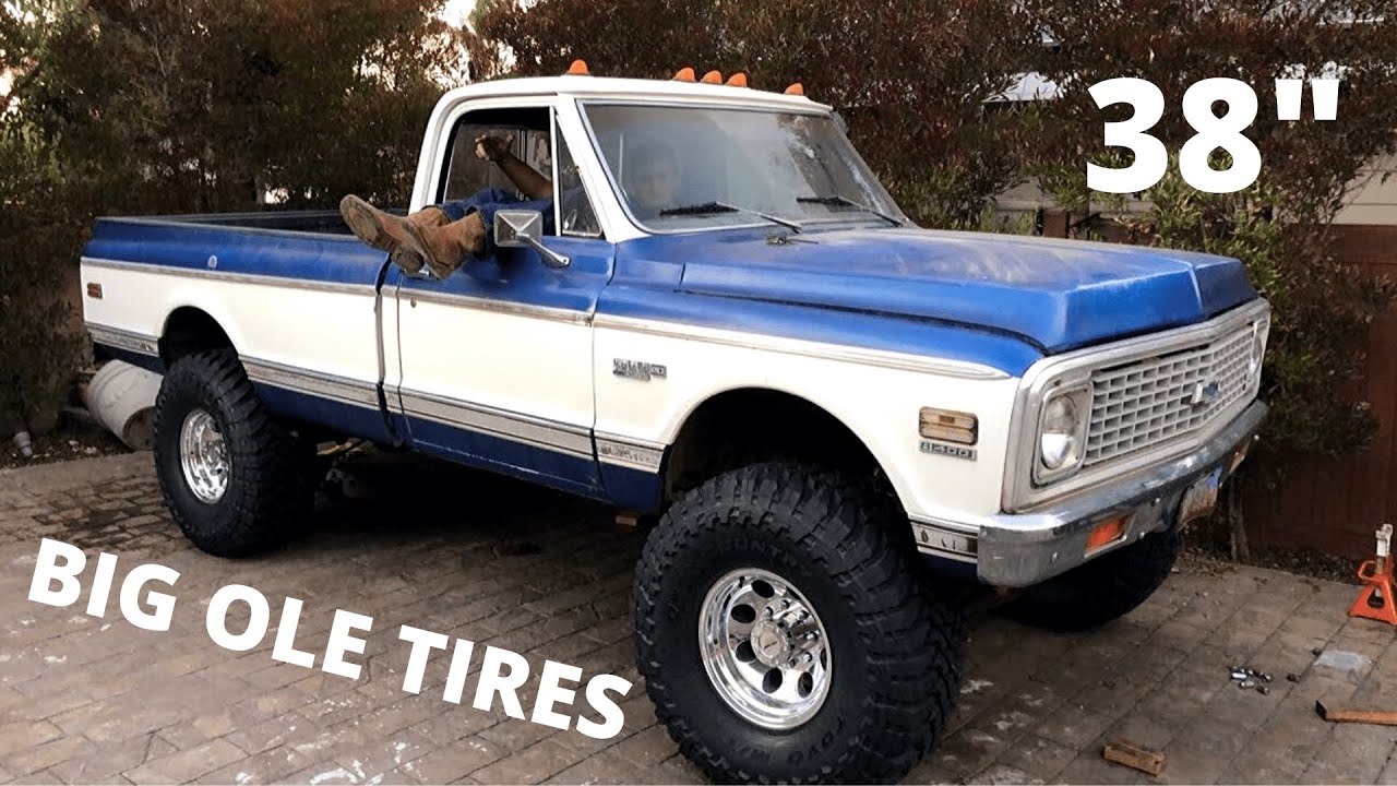 1972 Chevy K20 On 38s/6 inch lift