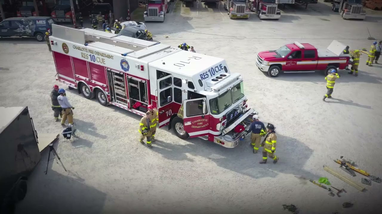Charlotte Heavy Rescue in Training Action