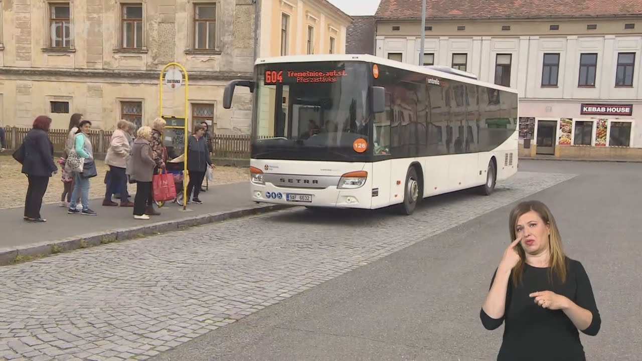 Autobusový terminál v Heřmanově Městci