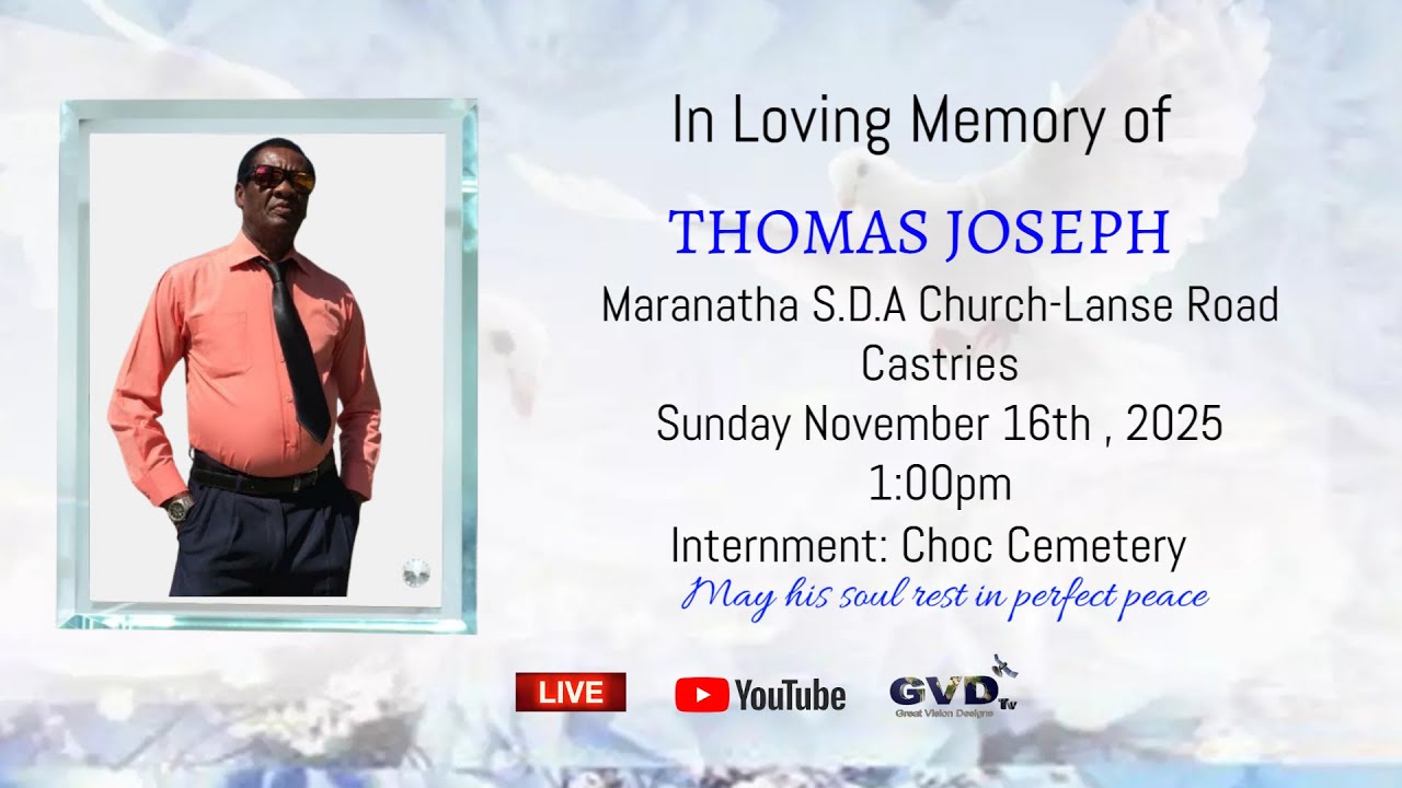 In loving Memory of Thomas Joseph