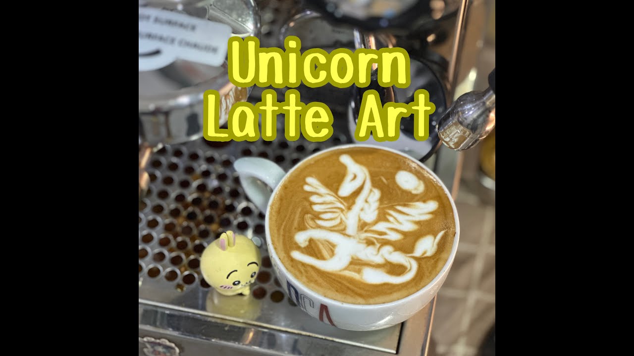 Unicorn Latte Art 17th Mar
