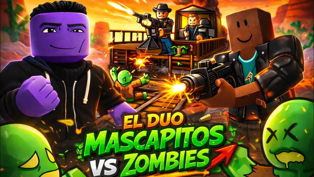 EL DUO MASCAPITOS VS ZOMBIES🧟‍♂️ ft @Alejandro0e-00