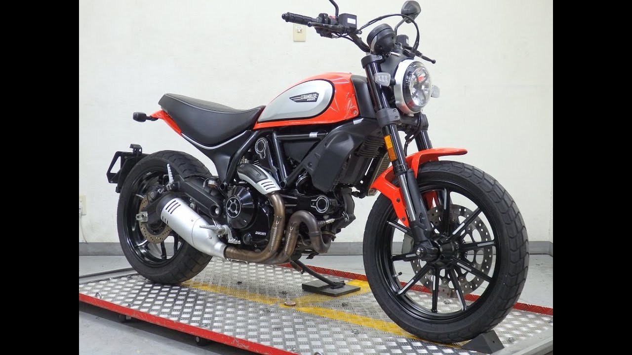 71747　スクランブラーアイコン　DUCATI　始動動画