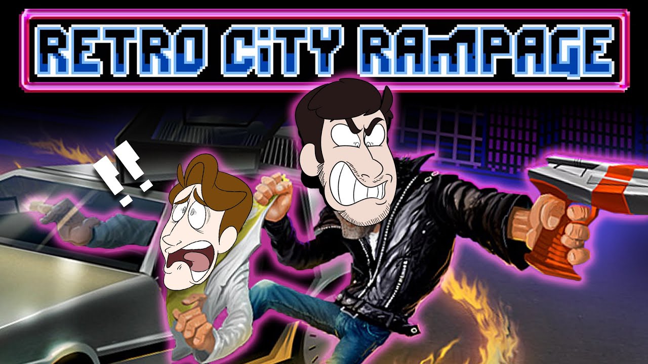 SuperMega Plays RETRO CITY RAMPAGE