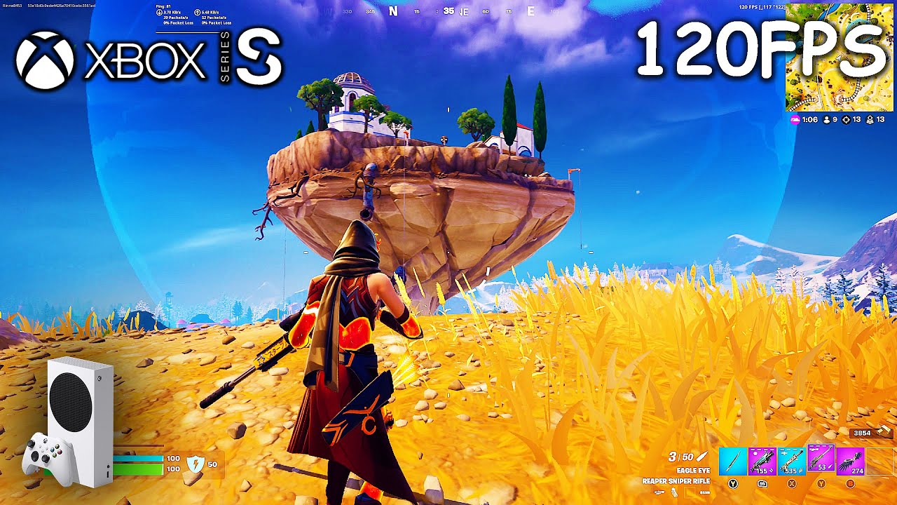Xbox Series S - Fortnite Zero Build 120FPS (Chapter 5 Season 2)