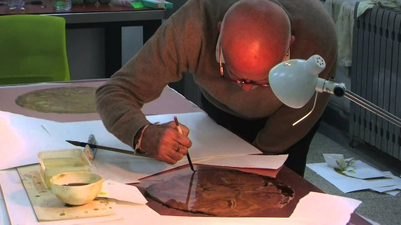 Francesco Clemente at 2RCCAFA Beijing spring 2014