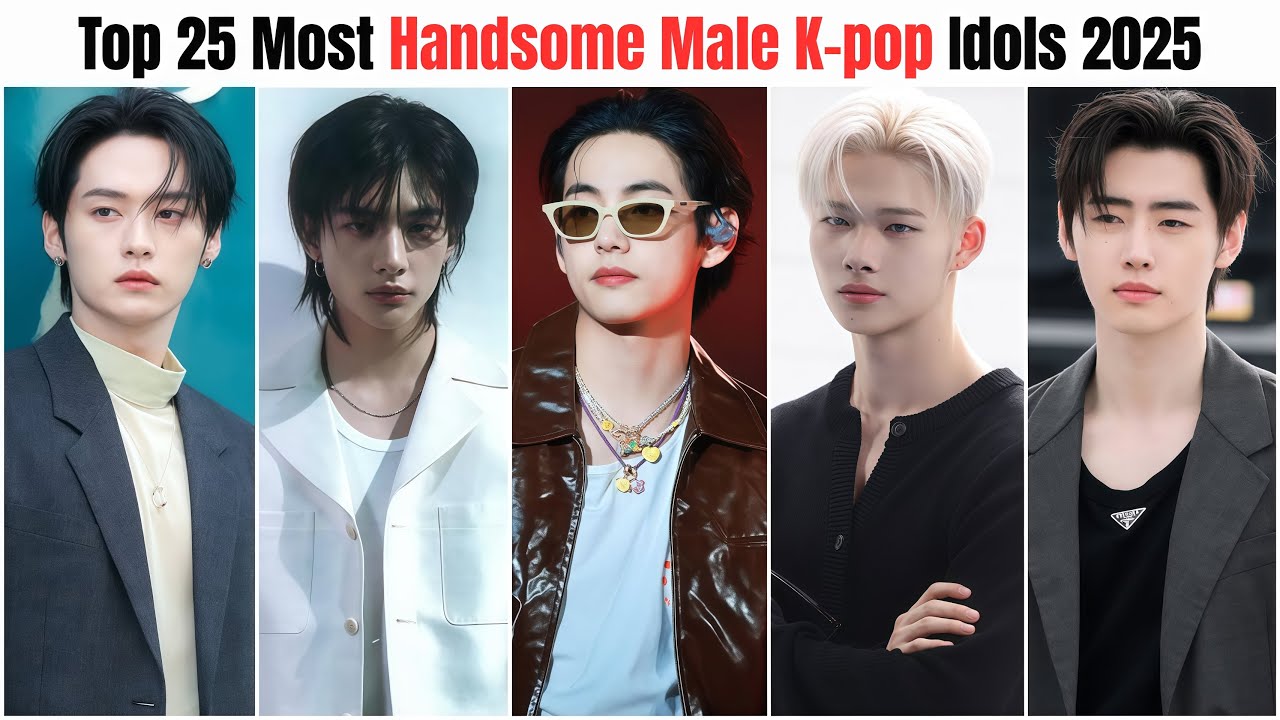 ТОП-25 самых красивых айдолов K-pop 2025 года