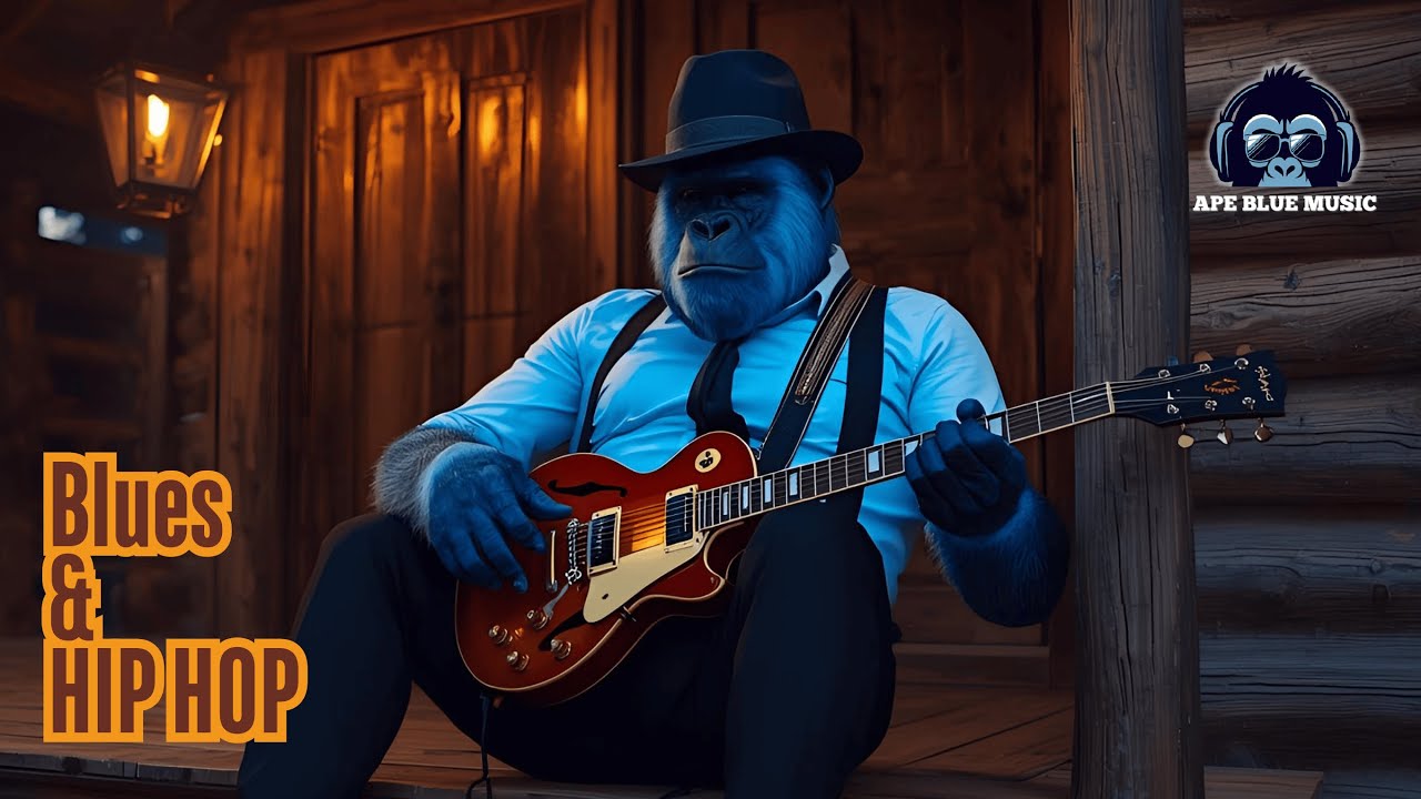 Blues Guitar and Hip-Hop Beat Instrumental: Gritty Guitar, 808 Bass & Soulful Harmonica Beat