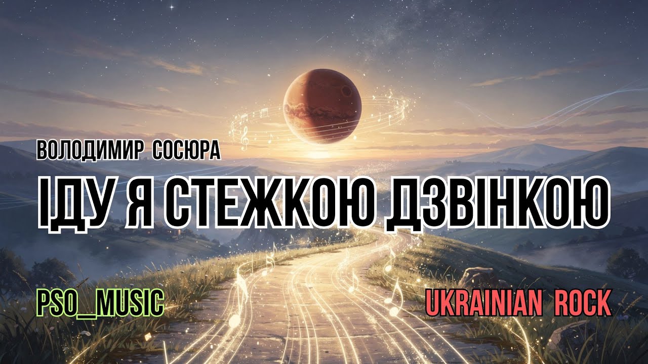 Іду я стежкою дзвінкою (Володимир Сосюра) 🔸 Ukrainian Rock 🔹 Український Рок
