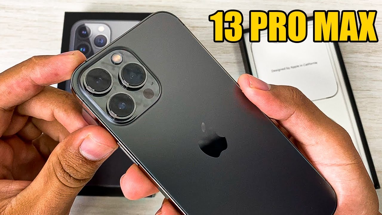 iPhone 13 Pro MAX 256GB Grafite | Unboxing e Primeiras Impressões