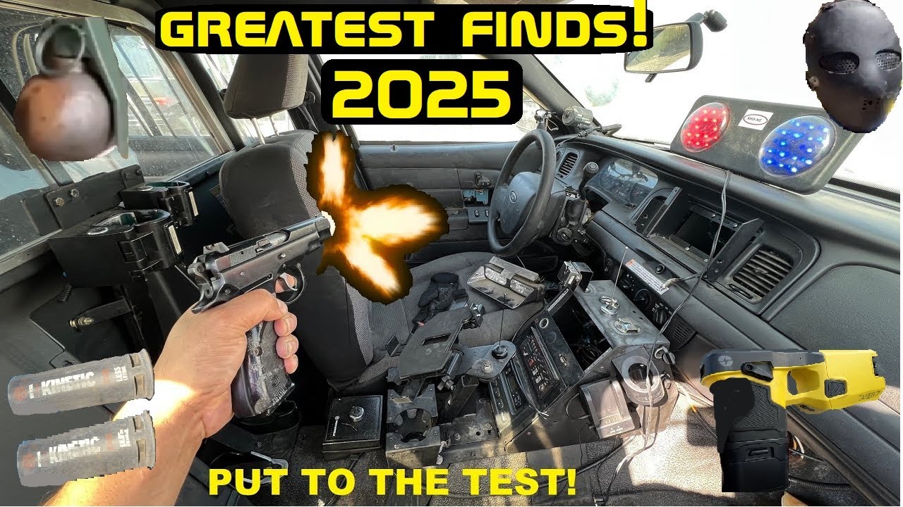Searching Police Cars Greatest Finds! 2025 Edition!