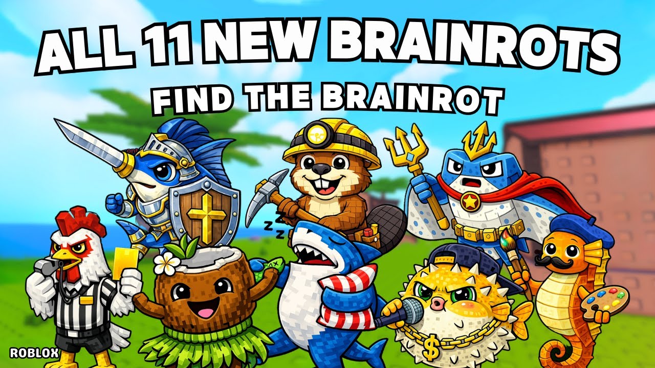 How To Get All 11 NEW BRAINROTS in Find the Brainrot [352] | Roblox