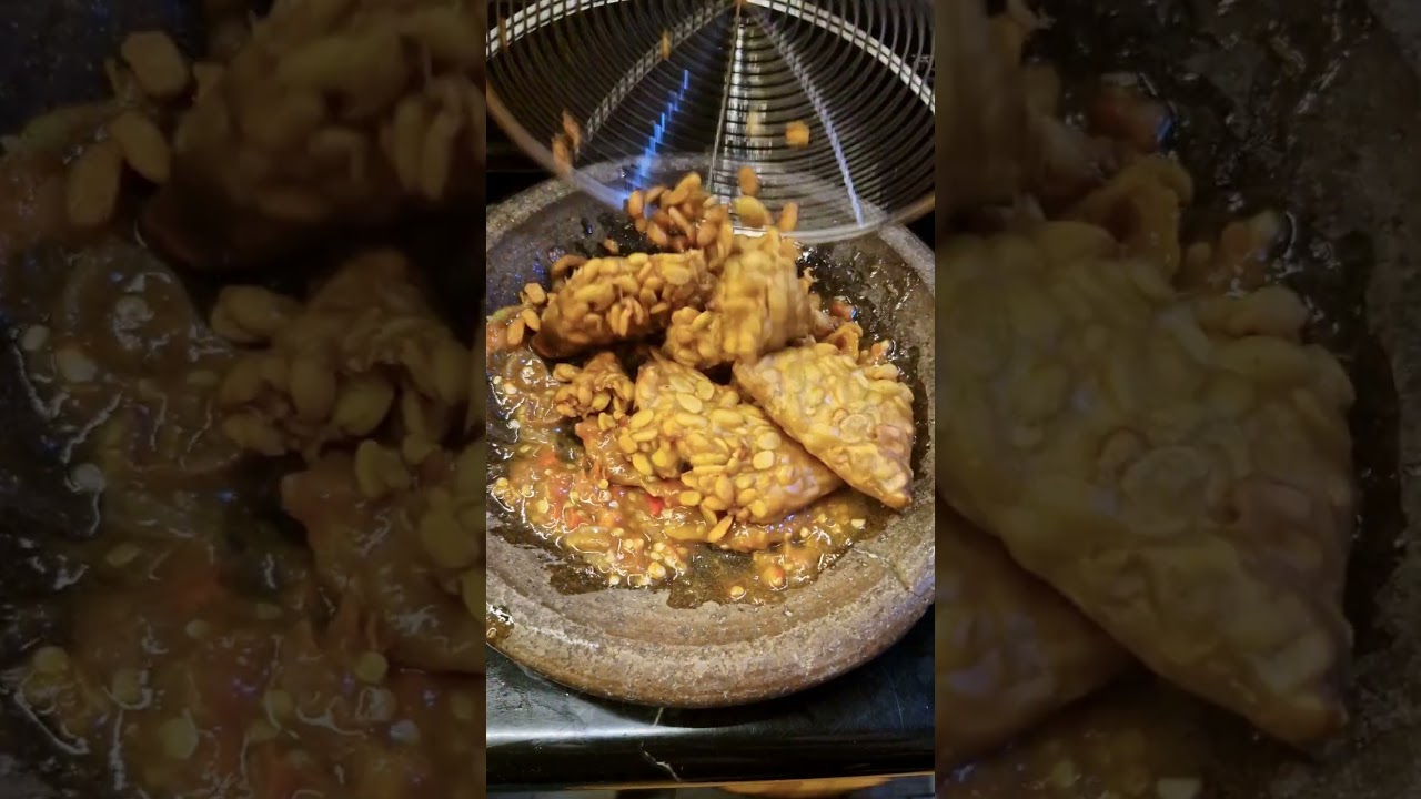 Sambel tempe penyet 