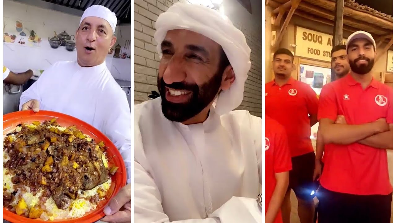 وجبة الغدا سمك صافي .. وزيارة الاحباب في خورفكان .. و الفنان عبدالله زيد .. سوالف الشيف خالد حرية