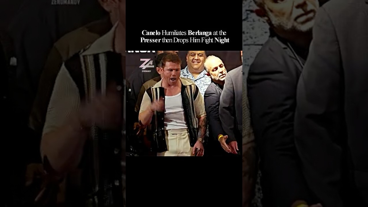When Trash Talk Meets Reality: Canelo Drops Berlanga