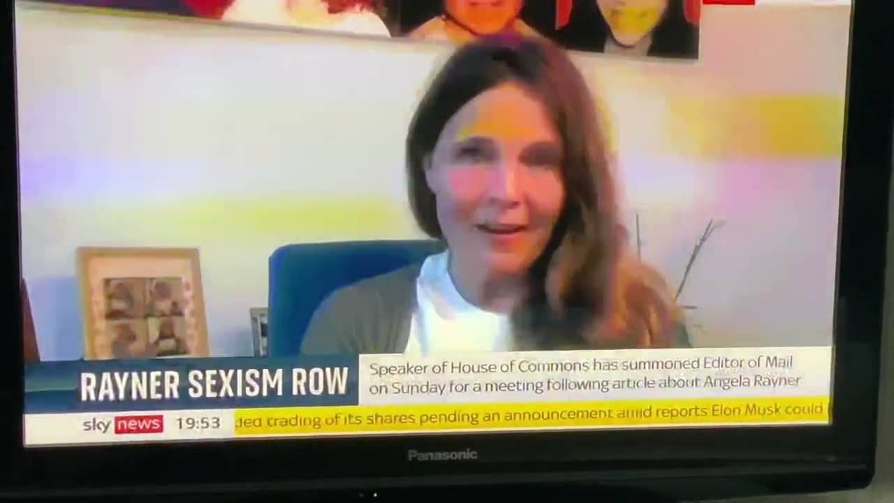 Vikki Slade on Sky News talking about impact of sexism experienced by Angela Rayner