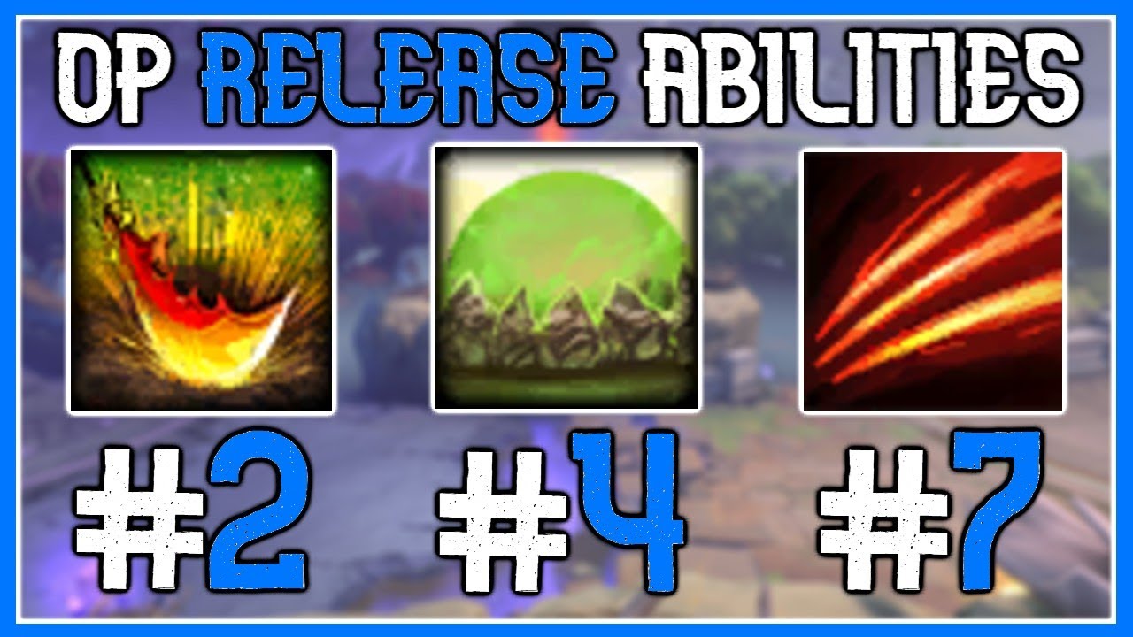 SMITE - Top 15 Most OP Release Abilities of All Time!