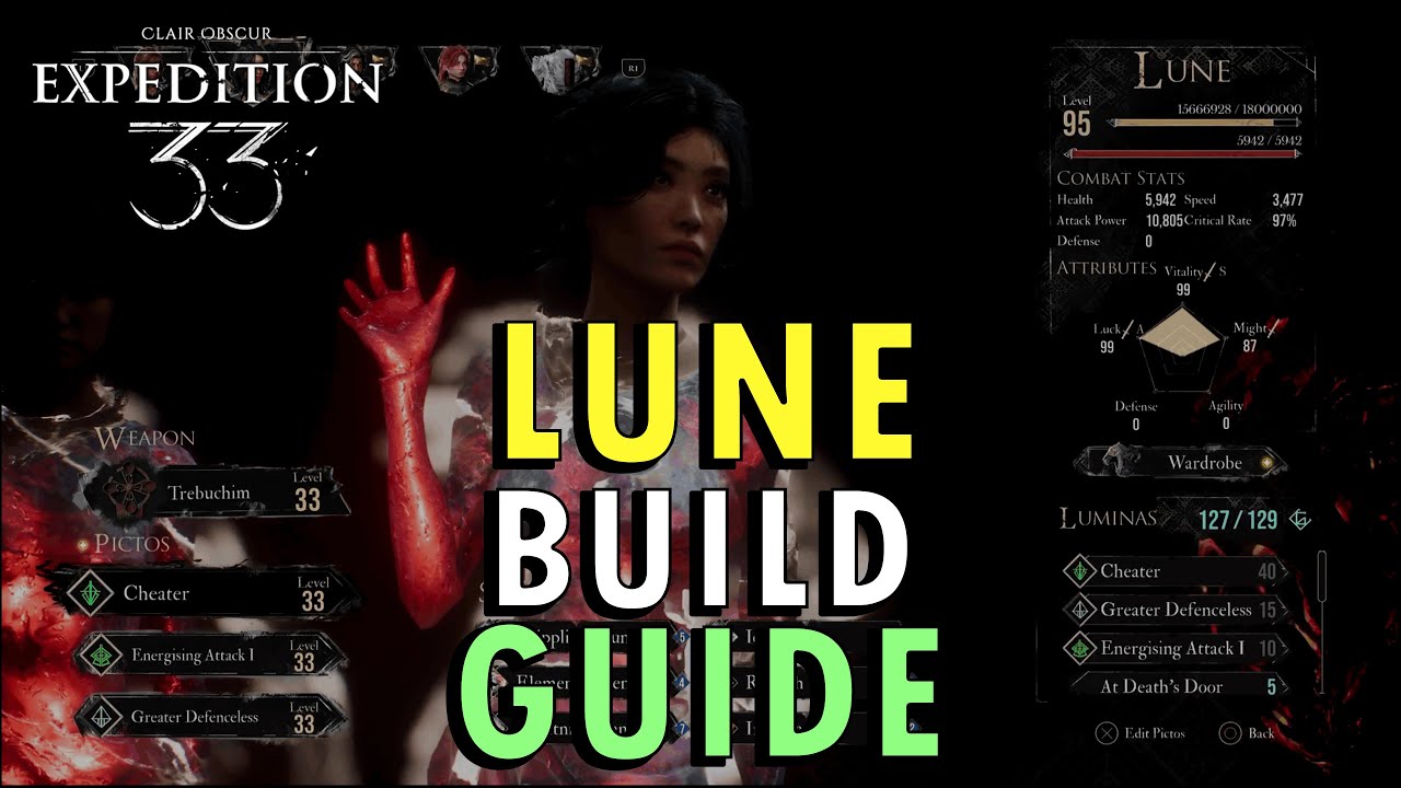Clair Obscur: Expedition 33 &ndash; Best Lune Build Guide (+ Commentary)